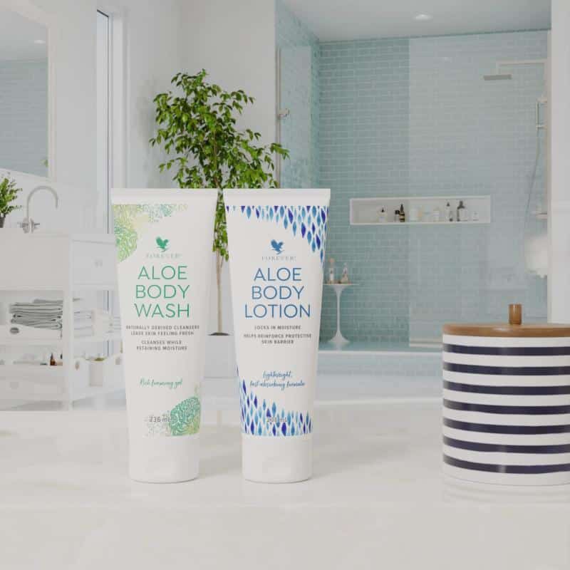 Forever Aloe Body Wash : La Douche Douceur pour une Peau Revitalisée – Image 3